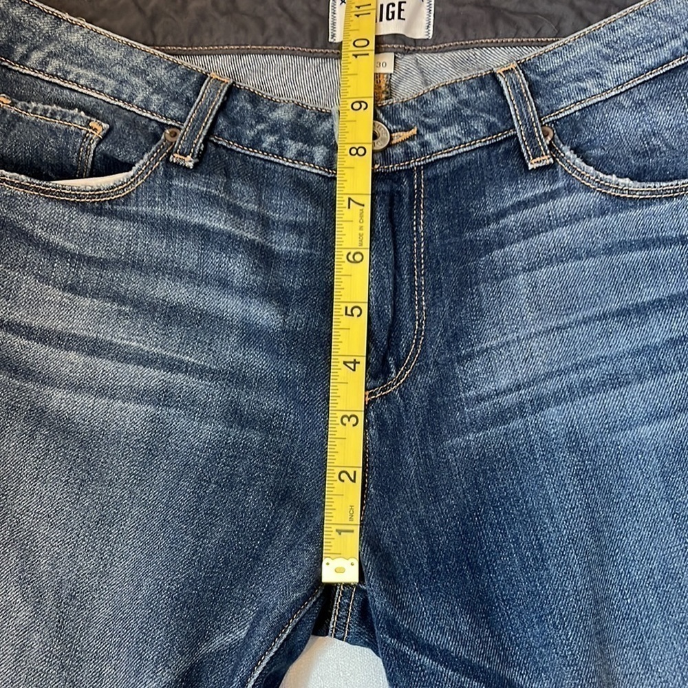 𝅺paige Jimmy Jimmy Crop jeans, size 30 - Picture 7 of 8